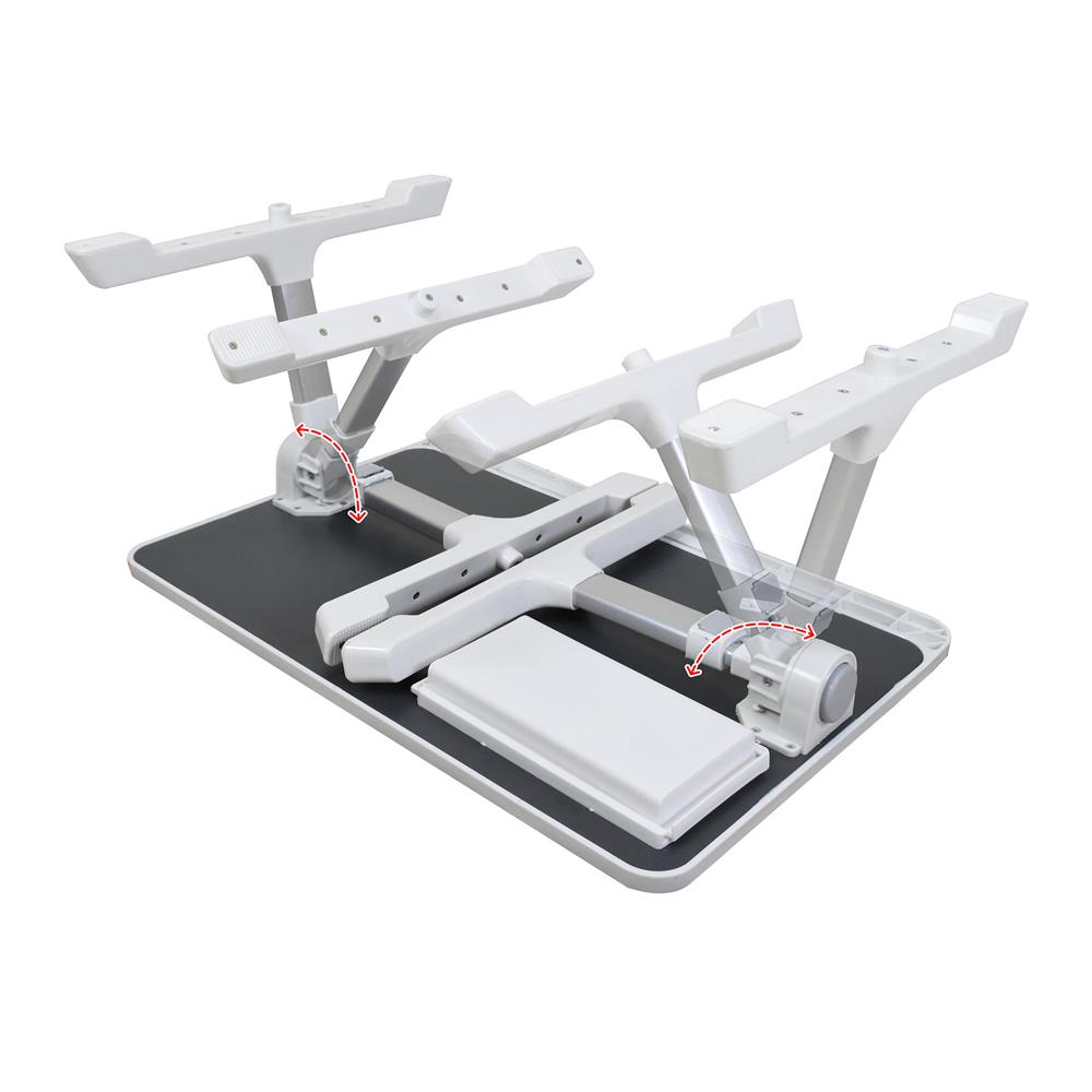 โต๊ะวางแล็ปท็อป THAIBULL A-B01 สีเทา