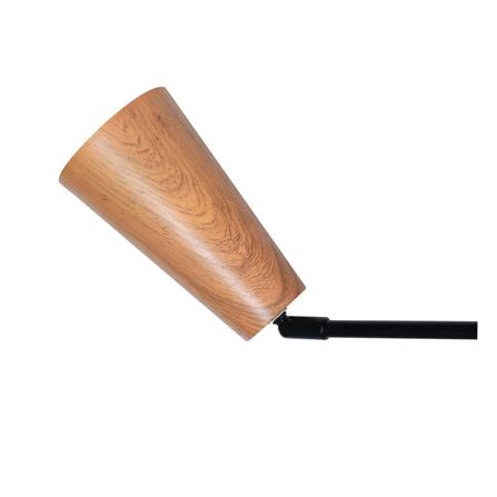 ไฟช่อ CARINI PH2142-2 สีขาว/ดำ/ลายไม้ 4 หัว_2