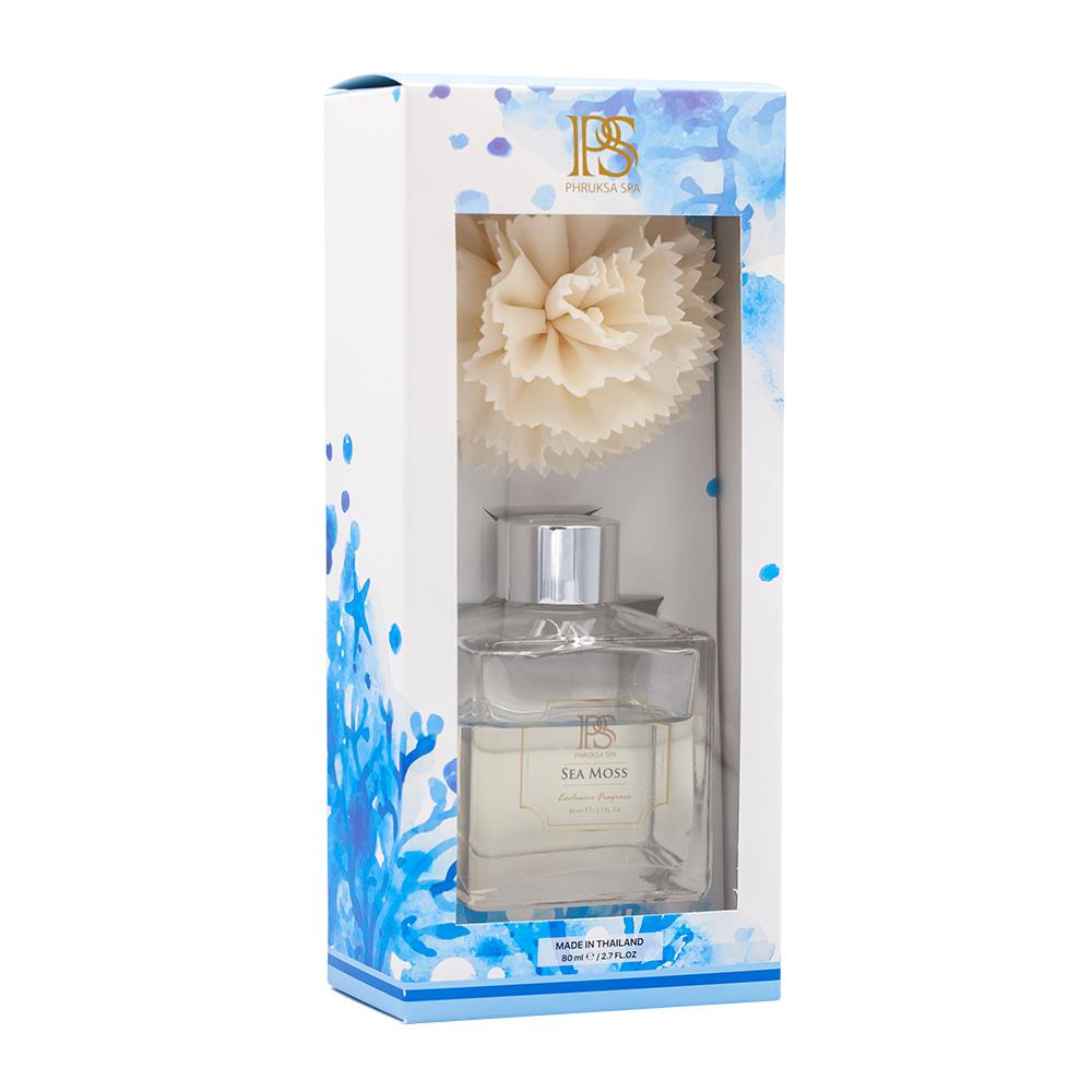 ชุดก้านไม้หอมปรับอากาศ PHRUKSA SPA 80 มล. SEAMOSS