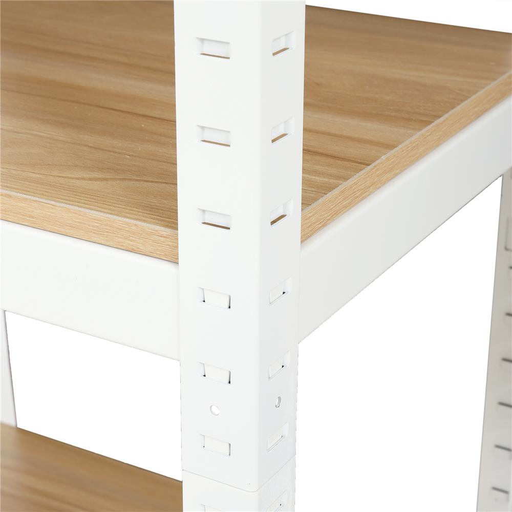 ชั้นวางของ 5 ชั้น FURDINI ZIR สีขาว/ลายไม้อ่อน