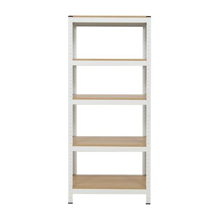 ชั้นวางของ 5 ชั้น FURDINI ZIR สีขาว/ลายไม้อ่อน_2