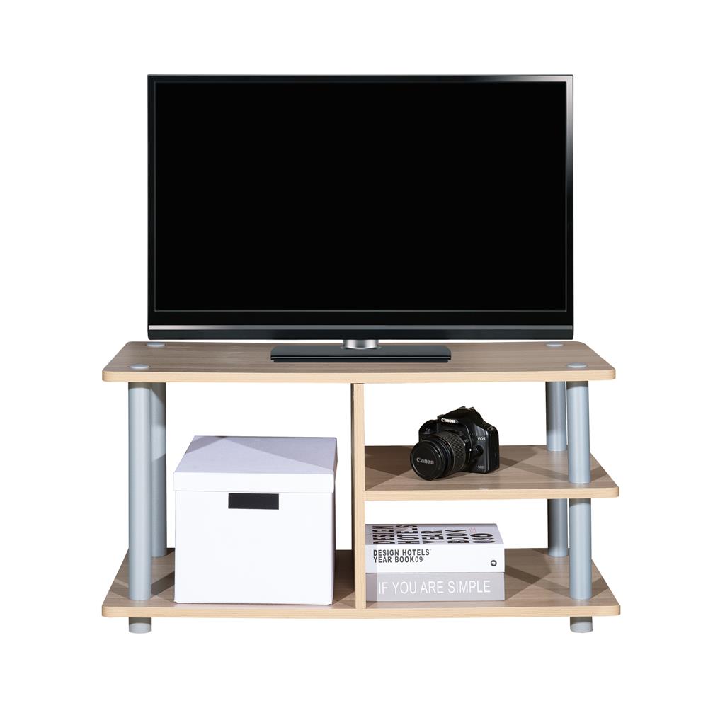 ชั้นวางทีวี FURDINI MINUS 80 ซม. สีไวท์โอ๊ค/เทา