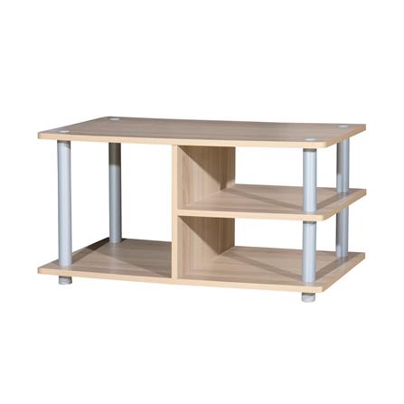 ชั้นวางทีวี FURDINI MINUS 80 ซม. สีไวท์โอ๊ค/เทา_0