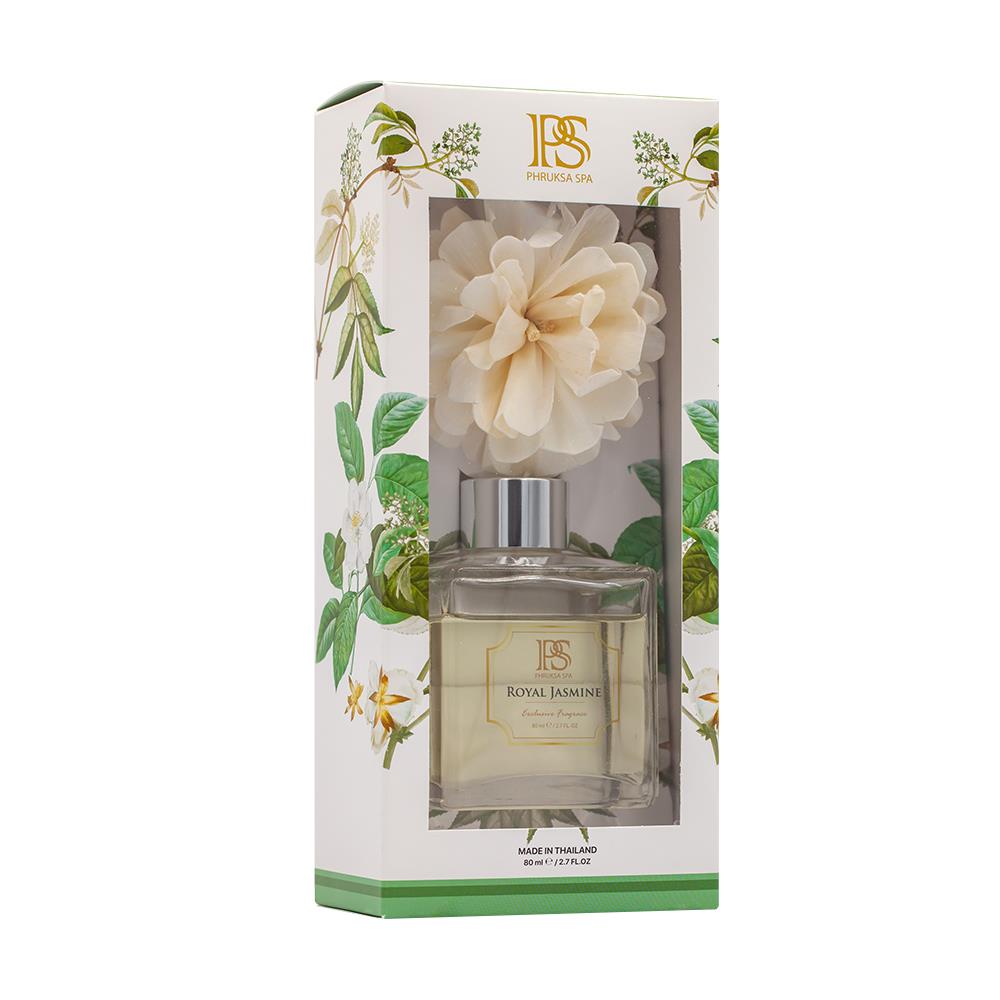 ชุดก้านไม้หอมปรับอากาศ PHRUKSA SPA 80 มล. ROYAL JASMINE