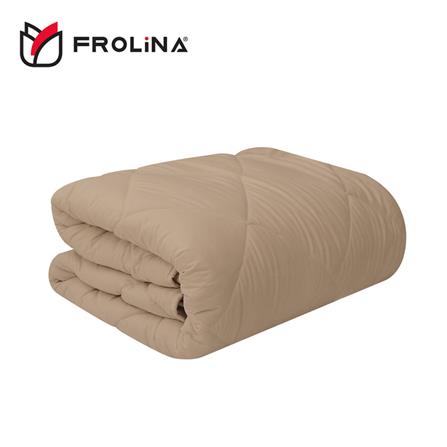 ผ้านวม FROLINA MICROTEX SF017 60x80 นิ้ว สีกากี