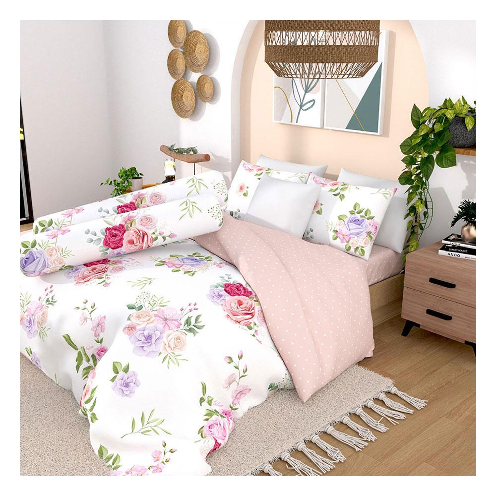 ผ้านวม FROLINA MICROTEX DF025 60x80 นิ้ว สีชมพู