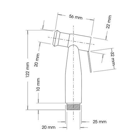 สายฉีดชำระครบชุด WSP R-812 สเตนเลส_5