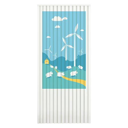 มู่ลี่ PVC HOME LIVING STYLE TURBINE 80x200 ซม._0