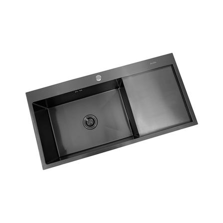 ซิงค์ฝัง 1 หลุม 1 ที่พัก AXIA MIDNIGHT 10050 สีดำ_1