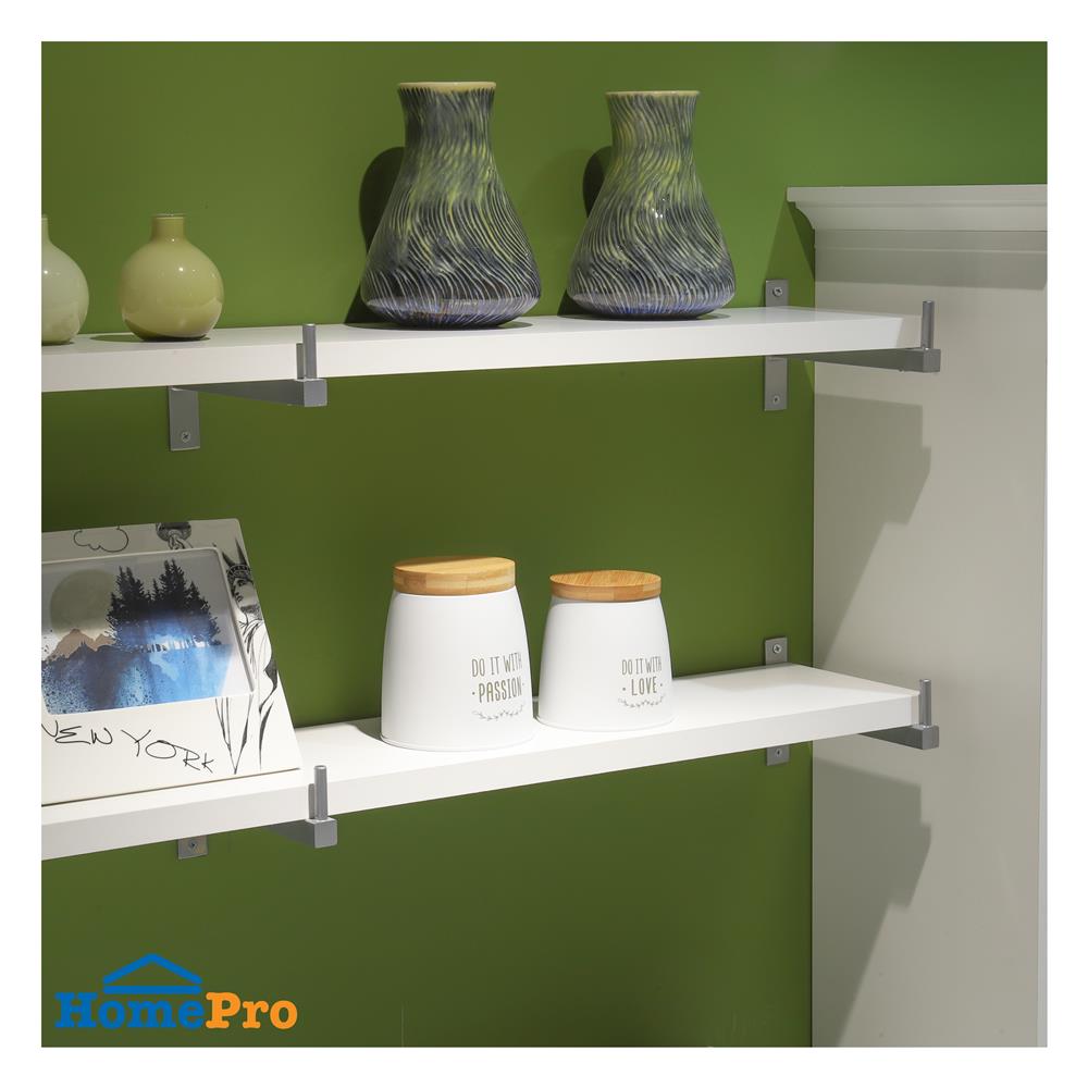 ขวดโหลกลมฝาดึง KECH WOODEN S 0.65 ลิตร สีครีม