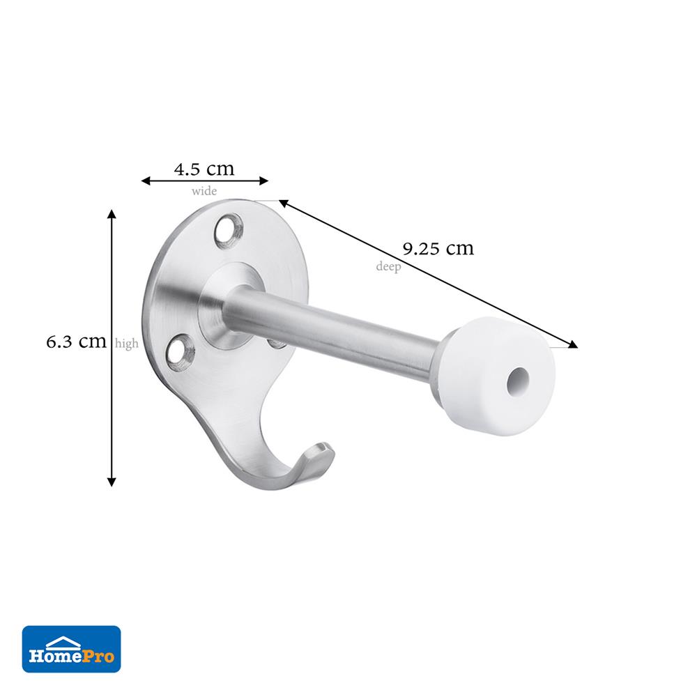 กันชนขอแขวน AZLE DSSS-102 สีสเตนเลส