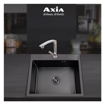 ซิงค์ฝัง 1 หลุม AXIA MIDNIGHT 6050 สีดำ_2