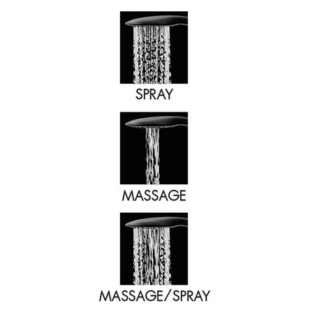 ฝักบัวสายอ่อน WSP WSP-318BK สีดำ_3