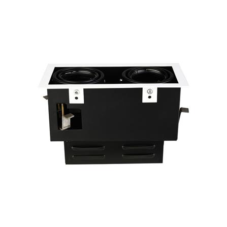 ดาวน์ไลท์ LUMAX 24-04939 8.07 นิ้ว สีขาว/ดำ เหลี่ยม_1