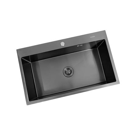 ซิงค์ฝัง 1 หลุม AXIA MIDNIGHT 8250 สีดำ_1