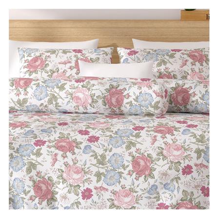 ชุดผ้าปูที่นอน 6 ฟุต 6 ชิ้น FROLINA MICROTEX DF022_1