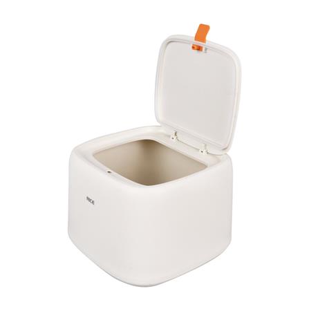 ถังข้าวสารพลาสติก 10 กก. + ถ้วยตวง KECH RICE สีขาว_2