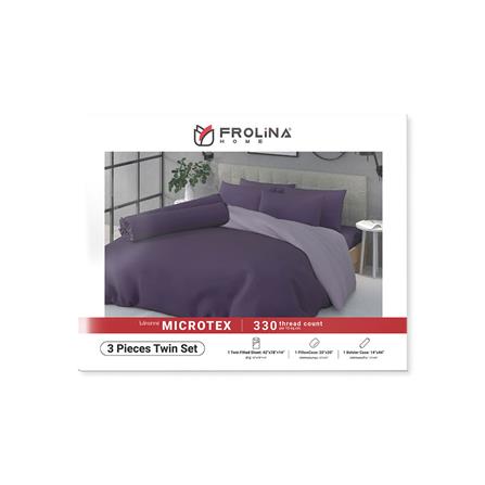 ชุดผ้าปูที่นอน 3.5 ฟุต 3 ชิ้น FROLINA MICROTEX SF016_3