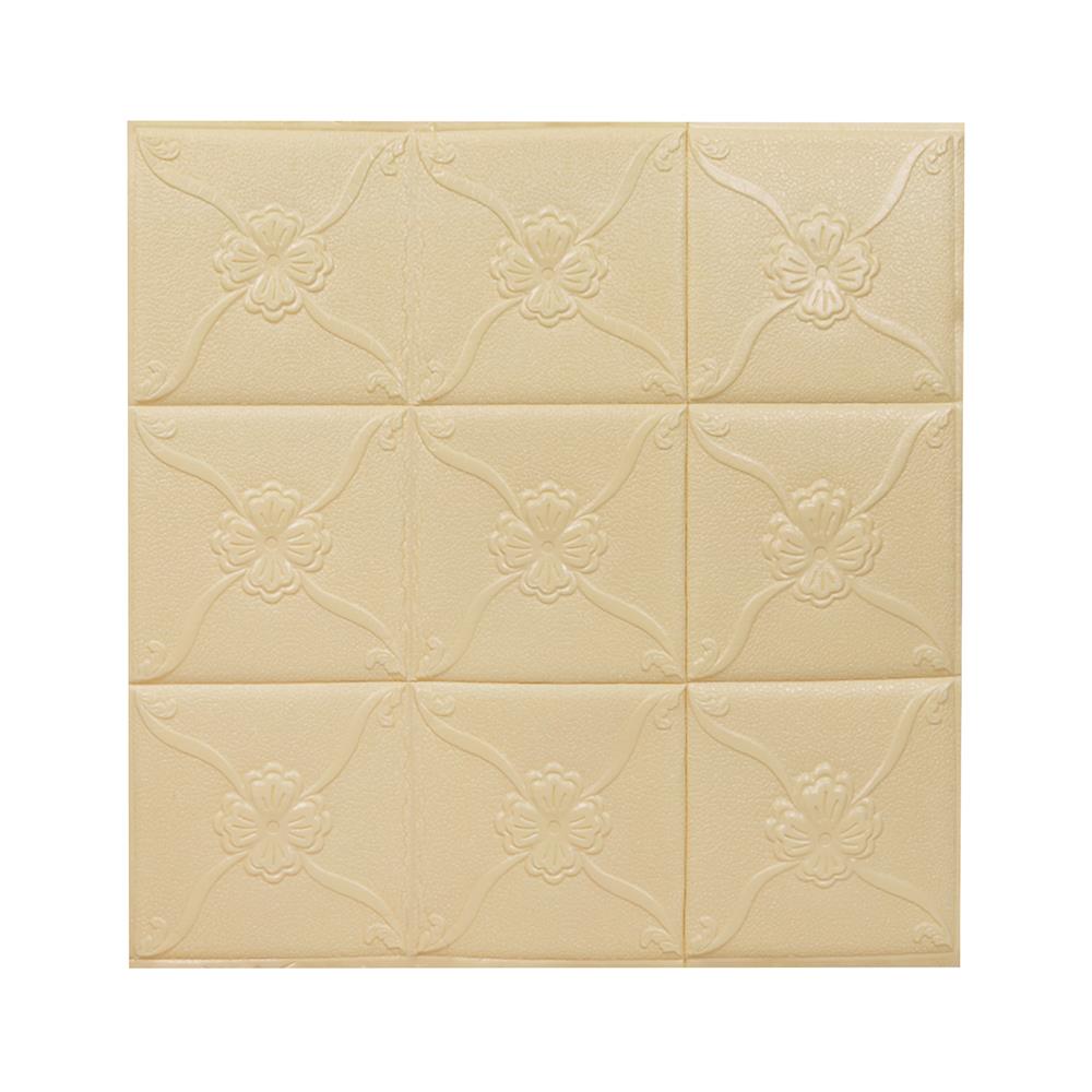 สติกเกอร์โฟม STIXMATE RS012-7 70X70 ซม. สีครีม