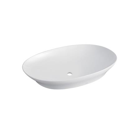 อ่างล้างหน้าวางบนเคาน์เตอร์ TOTO LW4706 สีขาว