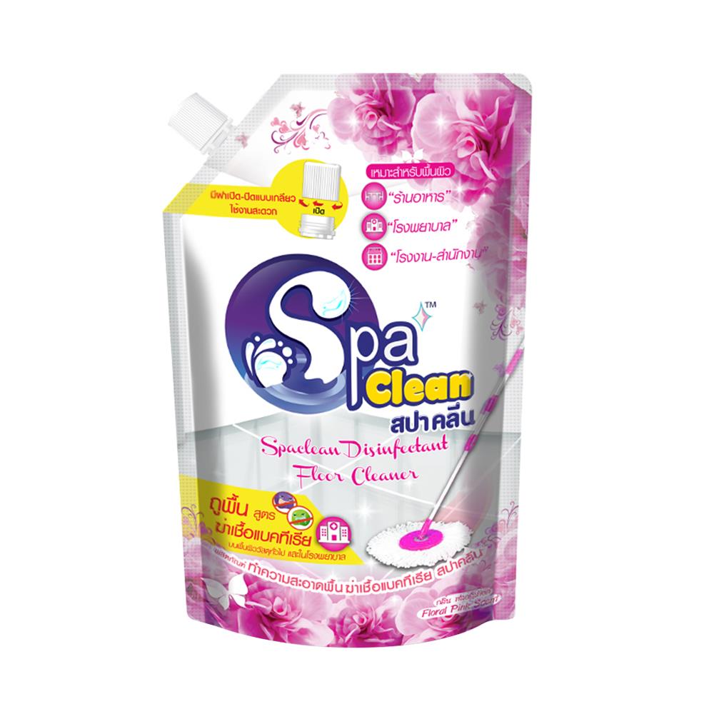 น้ำยาทำความสะอาดพื้นผิวทั่วไป SPACLEAN 700ml แพ็คคู่ FLORAL PINK