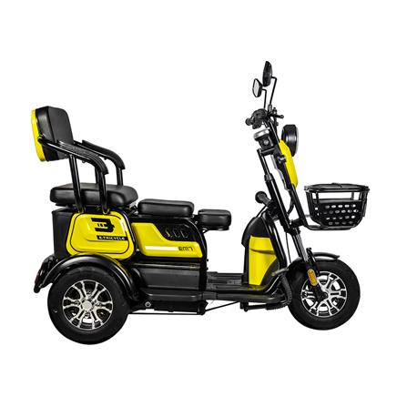 สกู๊ตเตอร์ไฟฟ้า 3 ล้อ EM 7 สีเหลือง_0