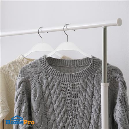 ไม้แขวนเสื้อ PLIM ZIGZAG สีขาว แพ็ก 5 ชิ้น_2