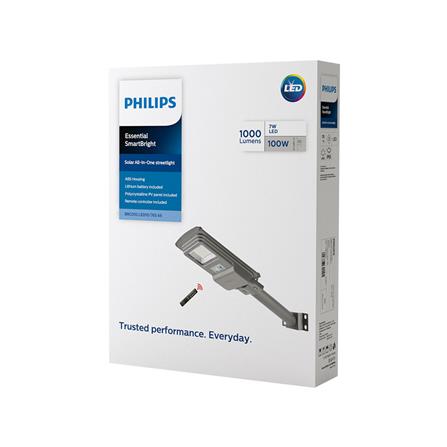 ไฟถนน SOLAR PHILIPS BRC010 LED10/765 KIT 7 วัตต์ DAYLIGHT สีเทา_3
