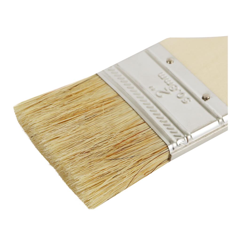 แปรงทาสีขนสังเคราะห์ด้ามไม้ปลายแดง MATALL H203 2 นิ้ว