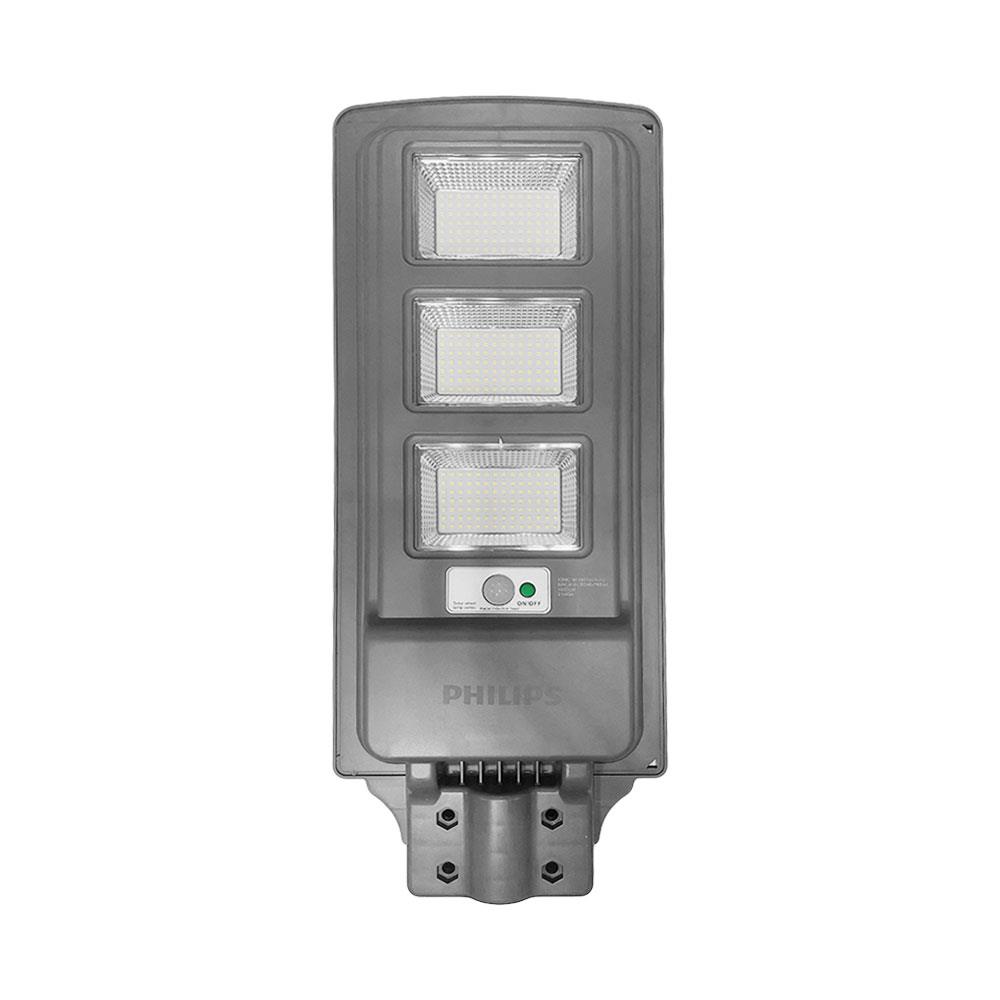 ไฟถนน SOLAR PHILIPS BRC010 LED40/765 KIT 24 วัตต์  DAYLIGHT สีเทา