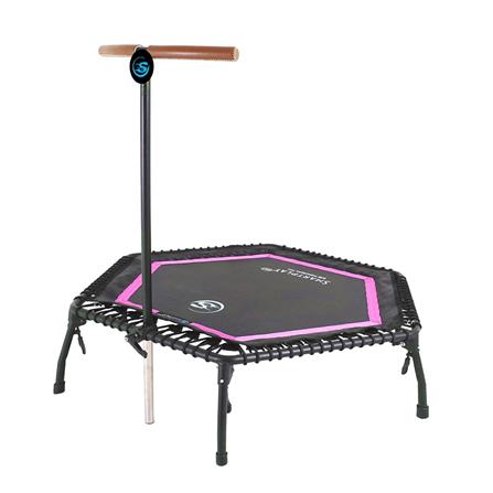 แทรมโพลีน SMARTPLAYONLY Super Bungee 50 นิ้ว สีชมพู