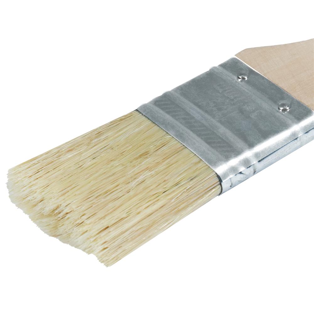 แปรงทาสีขนสังเคราะห์ด้ามไม้ปลายแดง MATALL H202 1.5 นิ้ว