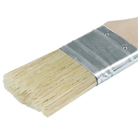 แปรงทาสีขนสังเคราะห์ด้ามไม้ปลายแดง MATALL H202 1.5 นิ้ว_1