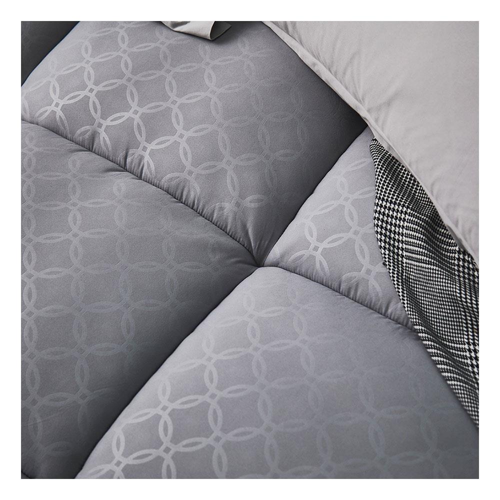 แผ่นรองนอน 6 ฟุต LOTUS AYAME DARK GRAY