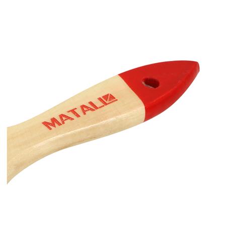 แปรงทาสีขนสังเคราะห์ด้ามไม้ปลายแดง MATALL H204 2.5 นิ้ว_2