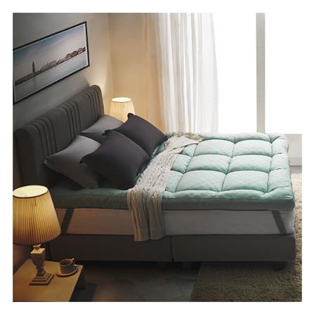 แผ่นรองนอน 3.5 ฟุต LOTUS AYAME GREEN_3
