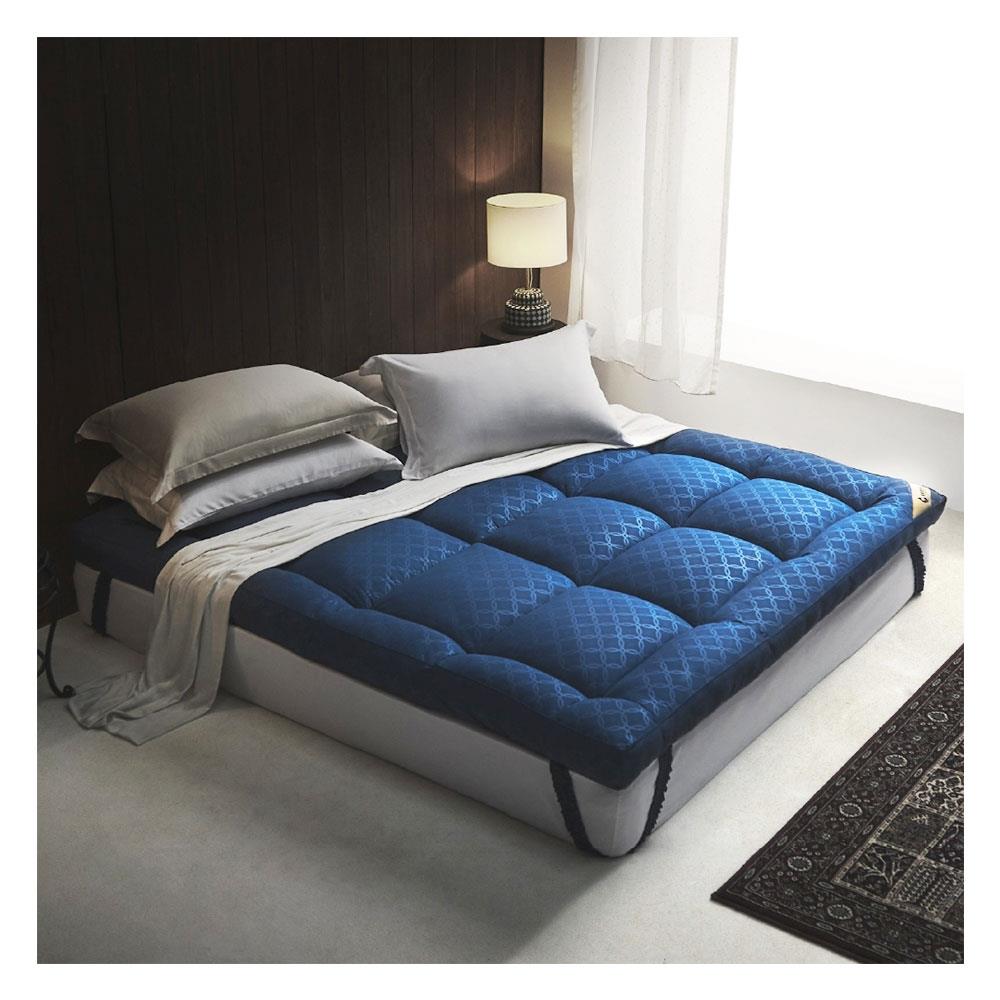 แผ่นรองนอน 6 ฟุต LOTUS AYAME NAVY BLUE