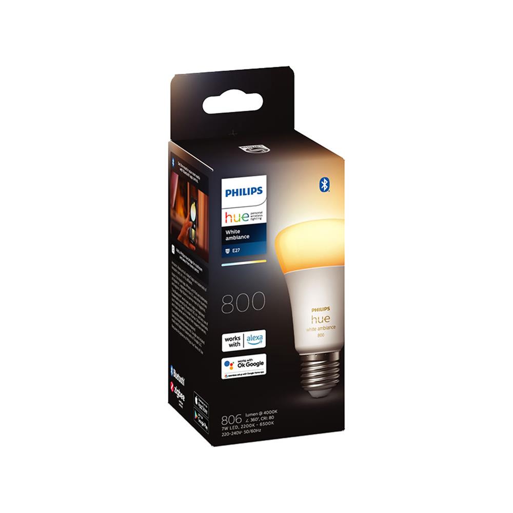 หลอด LED PHILIPS HUE BULE 7 วัตต์ DAYLIGHT/COOL WHITE/WARM WHITE E27