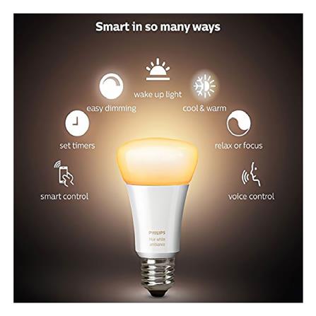 หลอด LED PHILIPS HUE BULE 7 วัตต์ DAYLIGHT/COOL WHITE/WARM WHITE E27_4