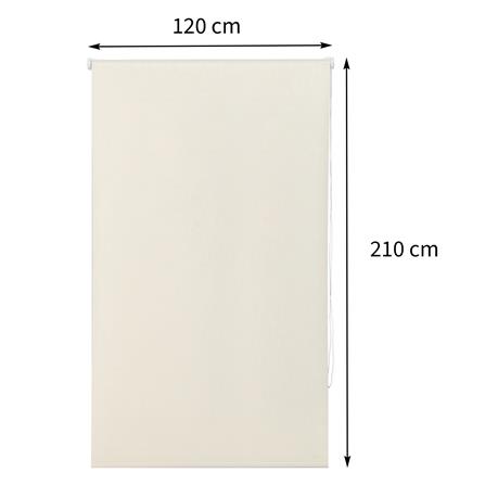 ผ้าม่านม้วน HOME LIVING STYLE TOTTORI 120x210 ซม. สีครีม_7