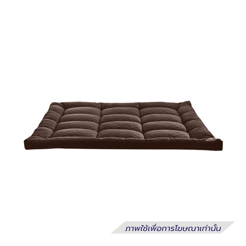 แผ่นรองนอน 3 ฟุต LOTUS AYAME DARK BROWN