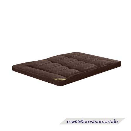 แผ่นรองนอน 3 ฟุต LOTUS AYAME DARK BROWN