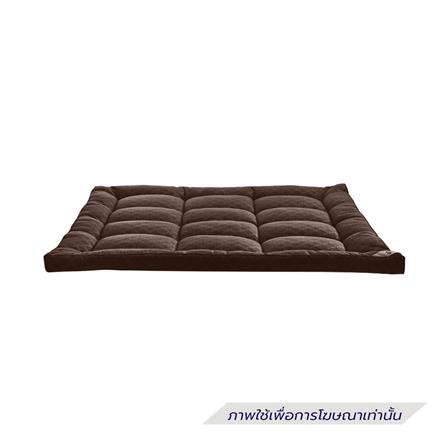 แผ่นรองนอน 3 ฟุต LOTUS AYAME DARK BROWN_1