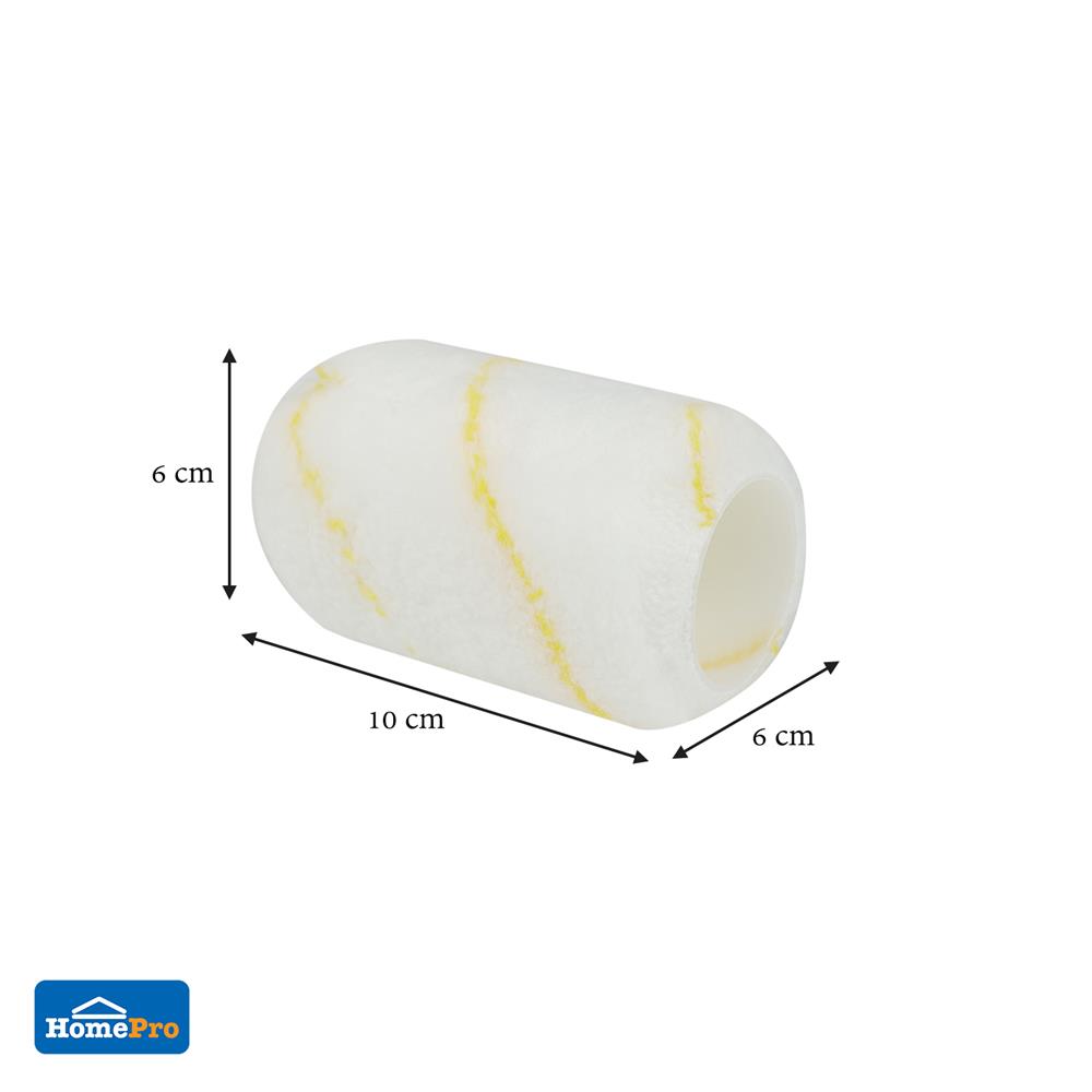 อะไหล่ลูกกลิ้งทาสี MATALL R02 4 นิ้ว สีขาวเหลือง