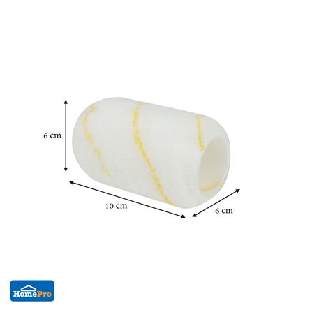 อะไหล่ลูกกลิ้งทาสี MATALL R02 4 นิ้ว สีขาวเหลือง_4