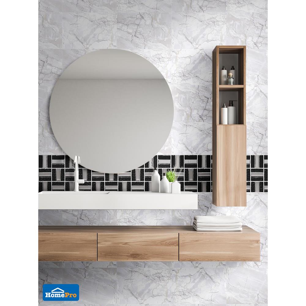 กระเบื้องผนัง 30x45 ซม. TARA ลีอาห์ ไลท์เกรย์ 0.81M2