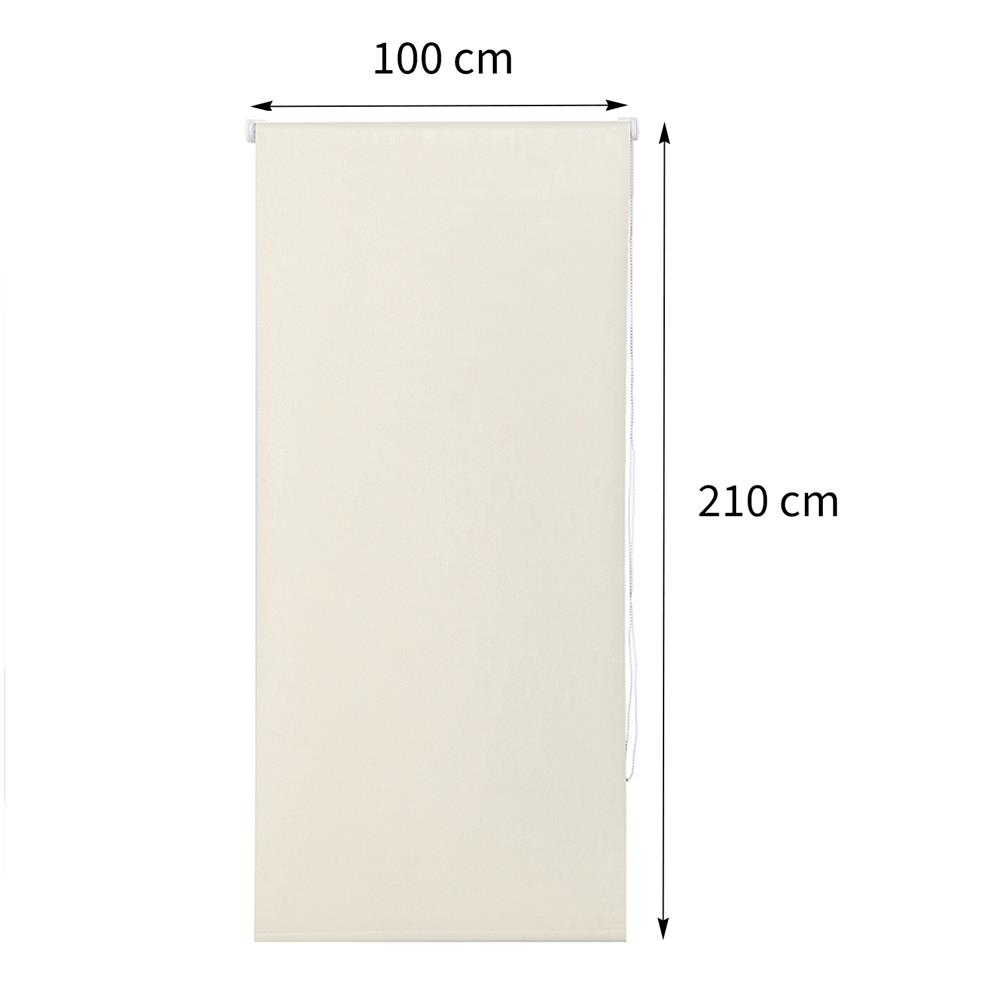 ผ้าม่านม้วน HOME LIVING STYLE TOTTORI 100x210 ซม. สีครีม