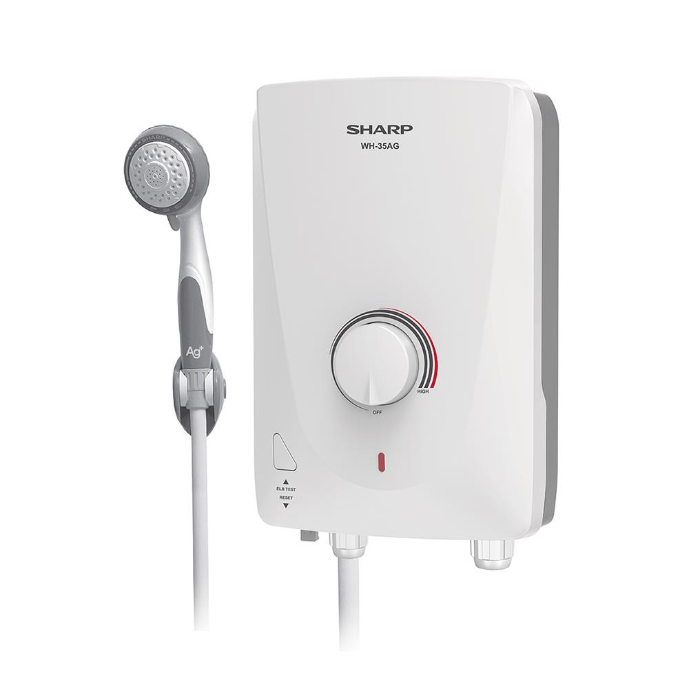 เครื่องทำน้ำอุ่น SHARP WH-35AG 3500 วัตต์ สีขาว