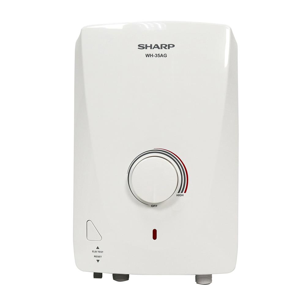 เครื่องทำน้ำอุ่น SHARP WH-35AG 3500 วัตต์ สีขาว