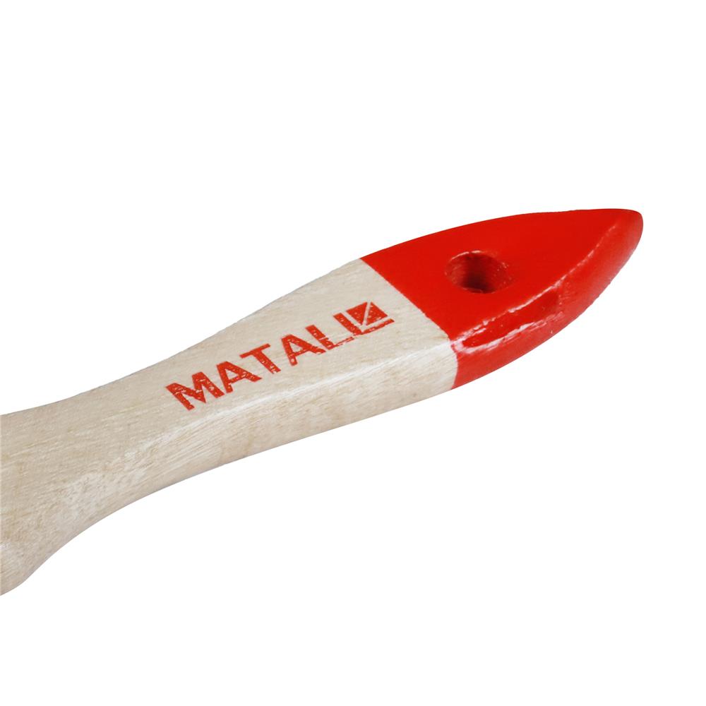แปรงทาสีขนสังเคราะห์ด้ามไม้ปลายแดง MATALL H201 1 นิ้ว